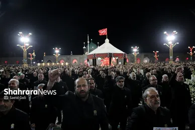 گزارش تصویری | بزرگداشت شهدای اقتدار ایران در حرم امام رضا علیه‌السلام