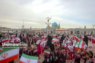 گزارش تصویری | مراسم «فرشتگان مقاومت» یادبود شهدای مظلوم میناب در حرم مطهر امام رضا (ع)