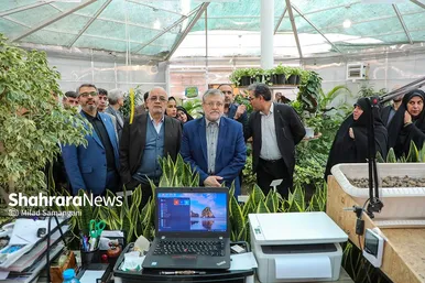 بهره برداری از مرکز مشاوره و امداد گل و گیاه در پارک نیلوفر آبی