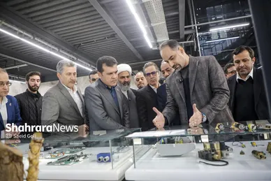 گزارش تصویری | بازدید معاون علمی رئیس‌جمهور از پارک علم و فناوری خراسان