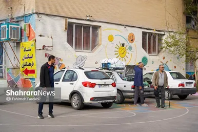 گزارش تصویری | اسکان زائران نوروزی در مدارس مشهد