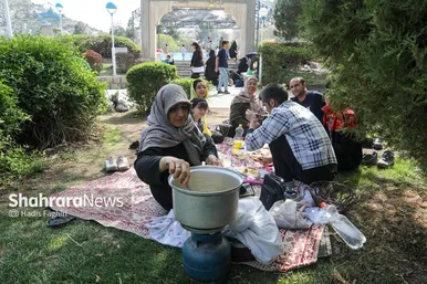 گزارش تصویری | سیزده بدر در مشهد
