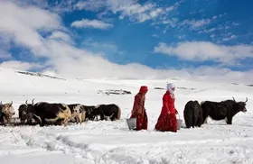 زندگی سخت قرقیزهای افغانستان در کوه&zwnj;های پامیر بدخشان + عکس