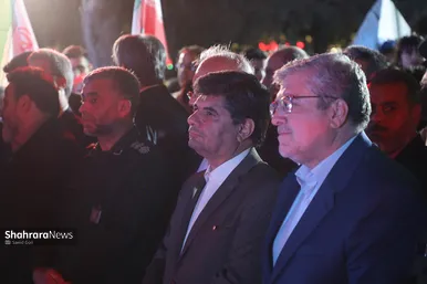 گزارش تصویری | آیین رونمایی از یادمان شهدای گمنام بوستان ملت
