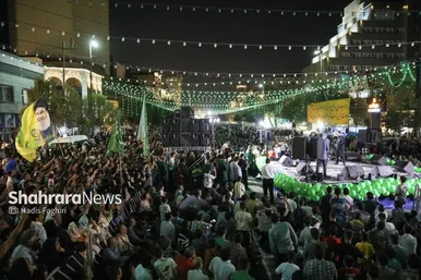 گزارش تصویری | جشن مردمی میلاد پیامبر اعظم (ص) و امام جعفر صادق (ع) در مشهد
