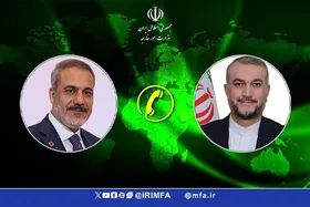 گفت&zwnj;وگوی تلفنی وزرای خارجه ایران و ترکیه | تاکید بر اعمال فشار بر رژیم صهیونیستی برای توقف جنگ در غزه
