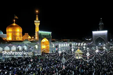تحویل سال ۱۴۰۲ در حرم مطهر امام رضا (ع)