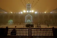 ویدئو| طوفان گرد و خاک در نجف اشرف