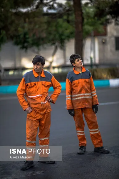 رفت‌ و روب کلانشهر تهران