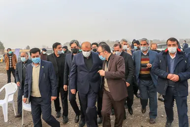 آیین کلنگ‌زنی ۴۰۰۰ واحدی طرح نهضت ملی جهش تولید مسکن در مشهد