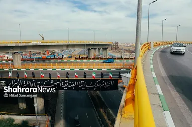 آیین بهره‌برداری از تقاطع چهارسطحی آزادگان مشهد