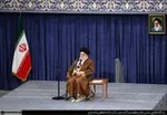 رهبر معظم انقلاب: کلمه «جمهوری» و «اسلامی» هر دو وابسته به انتخابات است | انتخابات پایه تحول است + فیلم