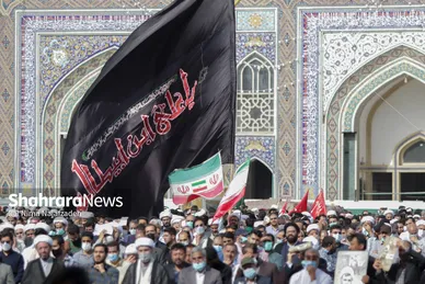 تشییع پیکر شهید حجت الاسلام محمد اصلانی در مشهد