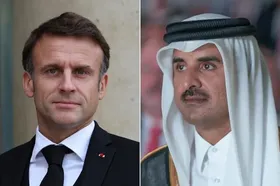 گفت&zwnj;وگوی تلفنی امیر قطر و ماکرون درباره تحولات غزه