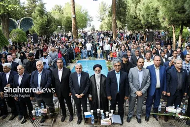 سفر وزیر میراث فرهنگی و گردشگری با قطار گردشگری به نیشابور به مناسبت بزرگداشت عطار
