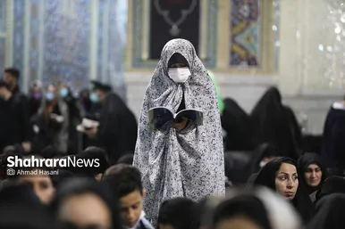 مراسم احیای شب بیست و یکم ماه رمضان در حرم مطهر رضوی‎‎