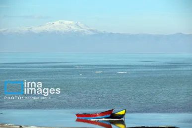 گزارش تصویری | افزایش ۴۰ سانتی تراز دریاچه ارومیه