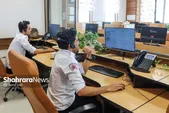 رفع مشکل فیبرنوری آسیب دیده اورژانس مشهد تا ساعت ۳ بامداد | «۱۱۵» زیر تیغ بیل مکانیکی