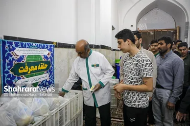 گزارش تصویری | آیین معنوی اعتکاف در حرم امام رضا (ع)