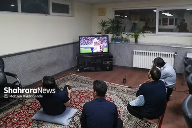 تماشای اولین بازی ایران در جام جهانی۲۰۲۲