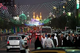 محدودیت&zwnj;های ترافیکی در مسیر&zwnj;های منتهی به حرم مطهر رضوی به&zwnj;مناسبت میلاد امام&zwnj;رضا(ع)