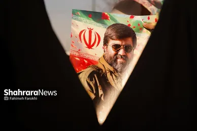 گزارش تصویری | مراسم تشییع پیکر مطهر شهید مدافع امنیت «مهدی ظریف» در مشهد ۳