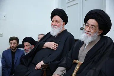 عکس‌هایی از دیدار خانواده‌های شهدای خدمت با رهبر معظم انقلاب
