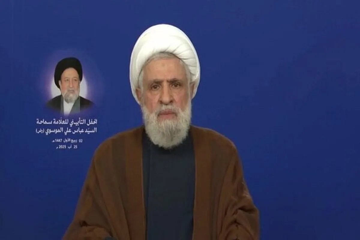 شیخ نعیم قاسم: فلسطین مهم‌ترین آرمان وحدت بخش اسلام است