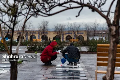 آئین سنتی «چراغ برات» در بهشت رضا(ع) مشهد