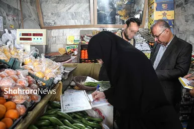 گزارش تصویری | نظارت اتاق اصناف بر کسب و کار بلوار توس