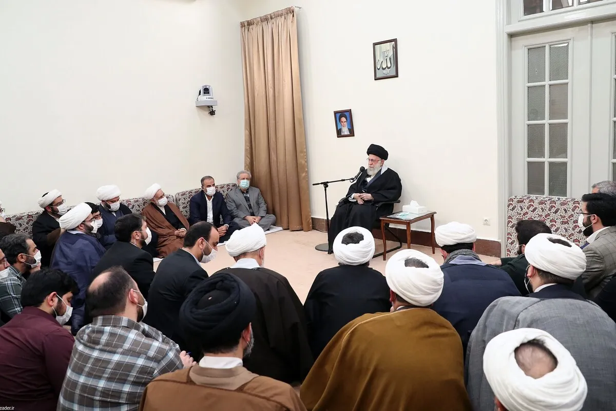 رهبر انقلاب: وضع اقتصاد و زندگی مردم بهتر شود شادابی آن‌ها تا حدودی تأمین می‌شود| در کل کشور به اتحاد کلمه و همدلی نیاز داریم+ عکس