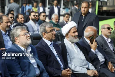 گزارش تصویری | آيين بهره‌برداری از ۳۵ دستگاه اتوبوس جديد در مشهد