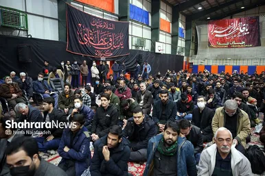 مراسم تشییع و تدفین پیکر پاک شهید گمنام در دانشکده منتظری مشهد