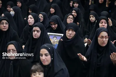 گزارش تصویری | مراسم احیا ویژه ناشنوایان در شب‌ بیست یکم ماه مبارک رمضان