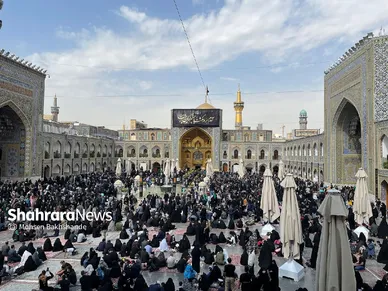 عزاداری روز شهادت امام رضا علیه اسلام در مشهد