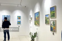 «تلاطم» فرصتی برای نمایش تضادها و زیبایی‌های جهان در نگاه نقاشان مشهدی
