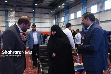 مراسم افتتاح ۵ پروژه شهری در منطقه ۳ مشهد