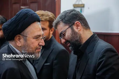 گزارش تصویری | مراسم ترحیم همسر و فرزندان معاون رئیس‌جمهور در مشهد