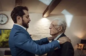 &laquo;بهرام رادان&raquo; عزادار شد + عکس