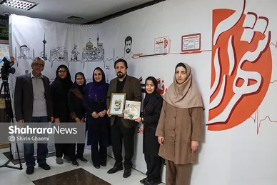 گزارش تصویری | بازدید مدیران استانی و شهری از موسسه فرهنگی شهرآرا به مناسبت روز خبرنگار - ۲