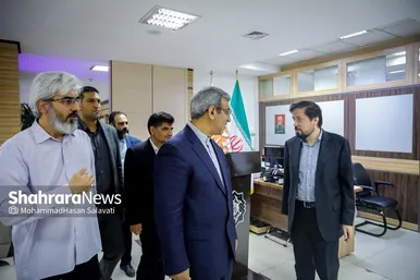 بازدید استاندار خراسان رضوی از موسسه فرهنگی شهرآرا