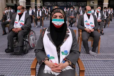 دیدار قهرمانان المپیک و پارالمپیک ایران در بازی‌های ۲۰۲۰ توکیو با رهبر معظم انقلاب