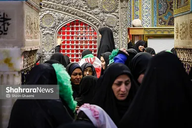 گزارش تصویری | مراسم احیای دومین شب قدر در حرم مطهر امام رضا (ع) -۲