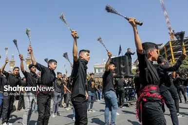 مراسم عزاداری رحلت رسول اکرم(ص) و شهادت امام حسن مجتبی(ع) در مشهد