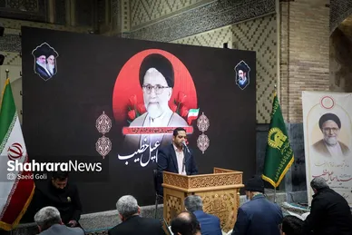 گزارش تصویری | مراسم چهلمین روز شهادت وزیر اطلاعات دولت چهاردهم در حرم مطهر رضوی برگزار شد (۱۰ اردیبهشت ۱۴۰۵)
