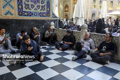 گزارش تصویری | مراسم پر فیض دعای عرفه در حرم مطهر رضوی | سه شنبه ۵ خرداد ۱۴۰۵