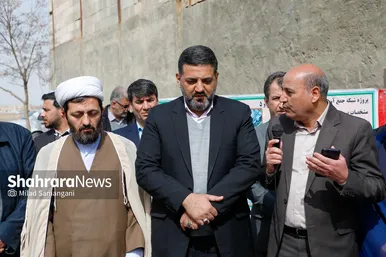 گزارش تصویری | مراسم کلنگ‌زنی اجرای طرح اگو در محلات مهرآباد و طرحچی مشهد (۱۸ اسفند ۱۴۰۳)