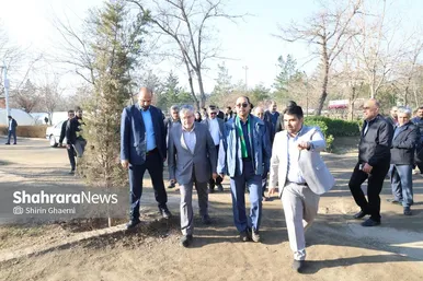 گزارش تصویری | بازدید از مرکز تولیدات سازمان پارک‌ها و فضای سبز