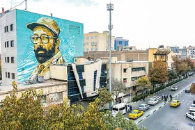 &laquo;روشنایی شهر&raquo; روی دیوار&zwnj;های شهر