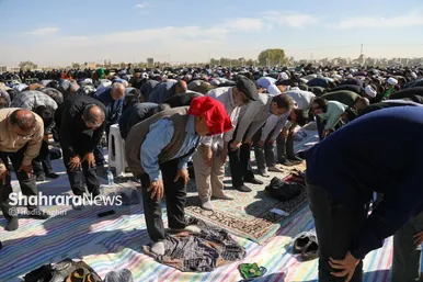 گزارش تصویری | اقامه نماز باران و استغاثه به درگاه الهی در مشهد (۲۲ آبان ۱۴۰۴)